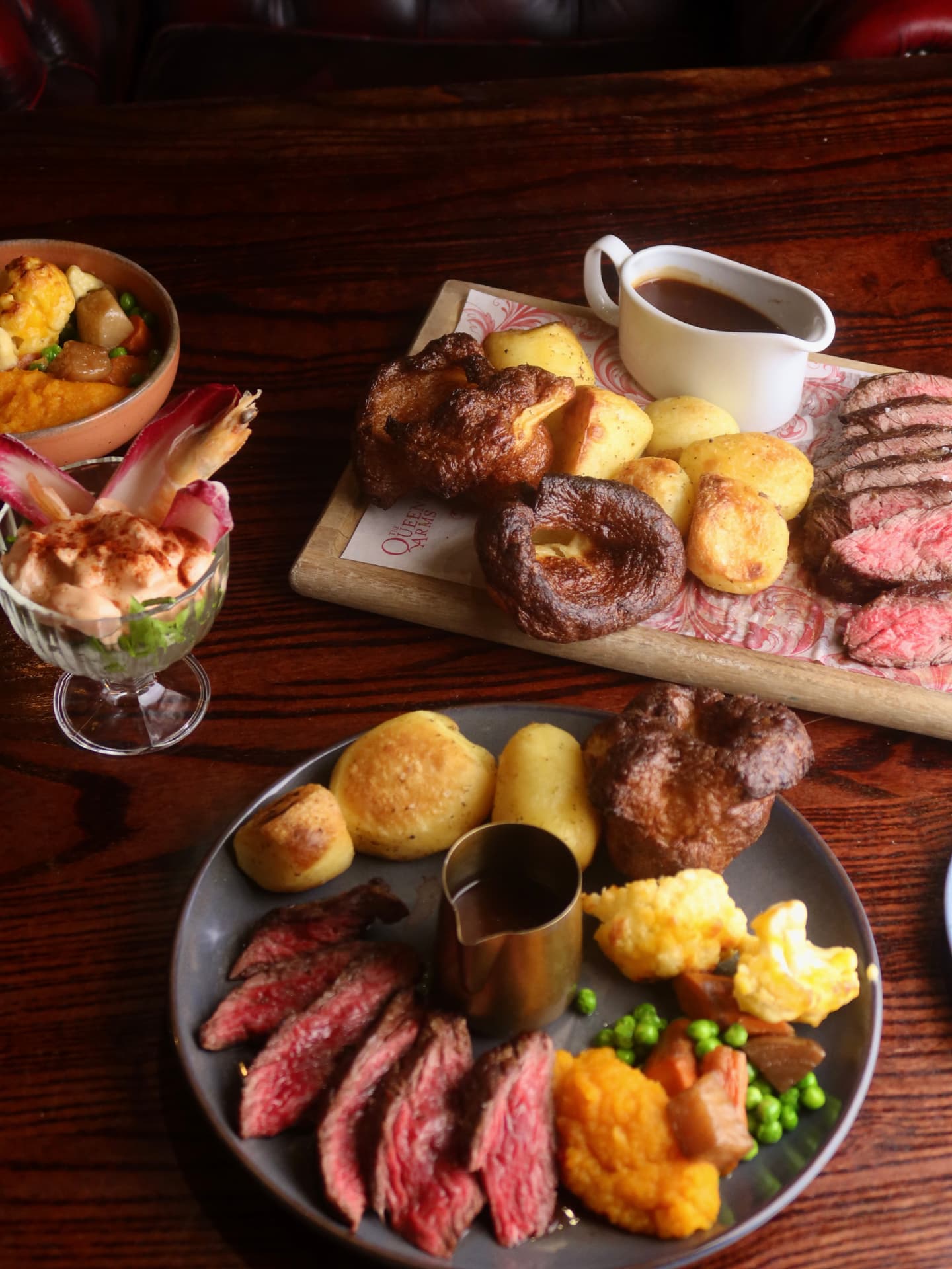 Sunday roast sharing board